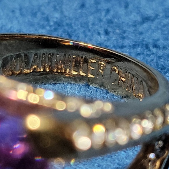 BEAUTIFUL Nolan Miller Statement ring .925 - Picture 6 of 9